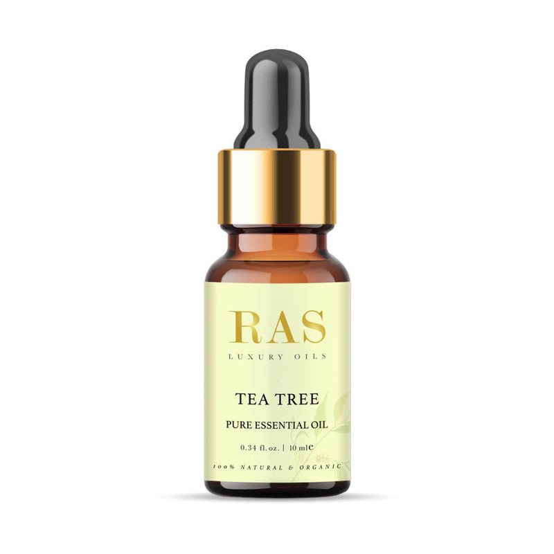 Ras Luxury | Tea Tree Essential Oil | Fights Hair Loss & Dandruff | 10 ml.