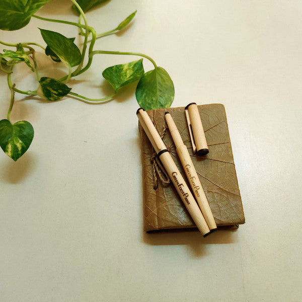 Bamboo Reusable Pens |  Eco Friendly| Return Gift| Corporate Gifting | Pack Of 2