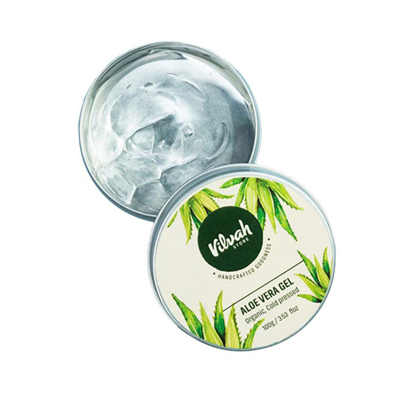 Organic Aloe Vera Gel | 100 g | Skin Hydration | Anti Acne