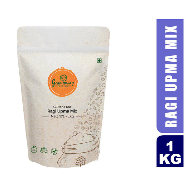 Gluten Free Ragi Upma Mix | 1 kg | Pack of 2