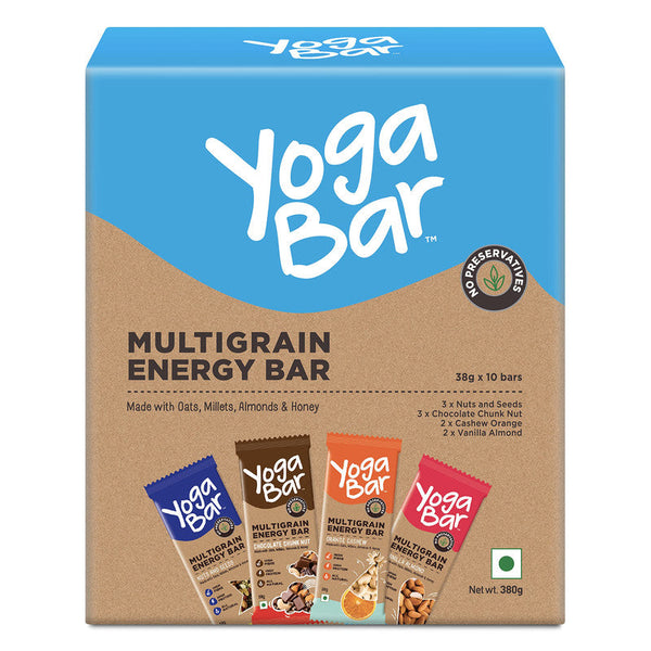 Yoga Bar Multigrain Energy Bars Variety | 380 g.