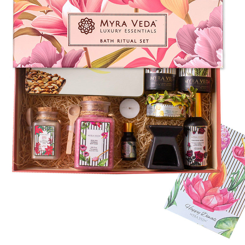 Wedding Gift Box | Gift for Women | Skin Care Combo | Aromatherapy | Set of 10