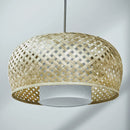 Bamboo Fabric Ceiling Lamp | Beige