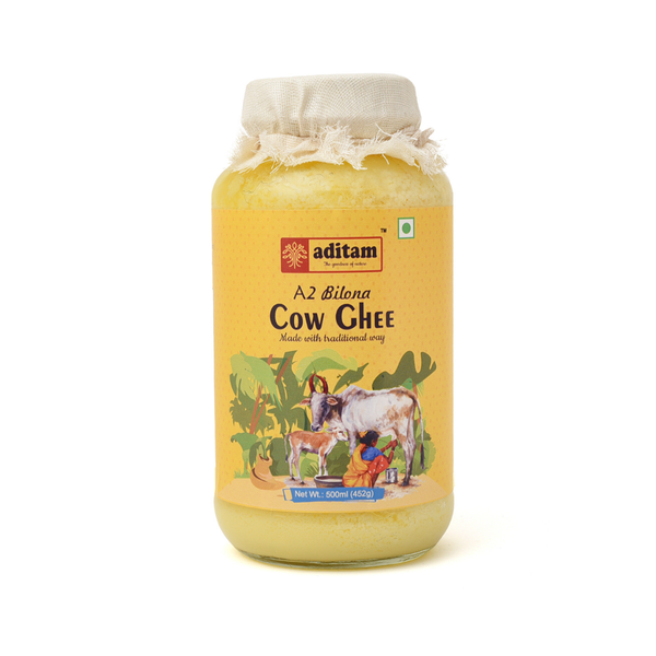 Vrat Food | A2 Desi Cow Ghee | 500 ml