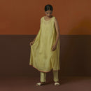 Cotton Silk Kurta | Green