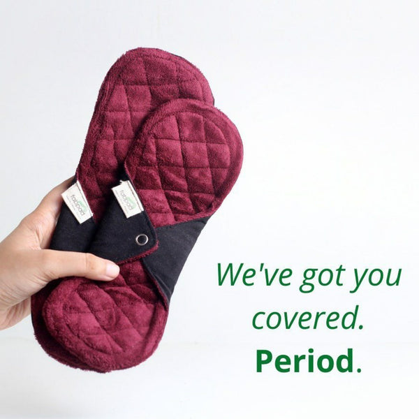 Period Pads | Reusable | with Wash Bag | Pack of 2