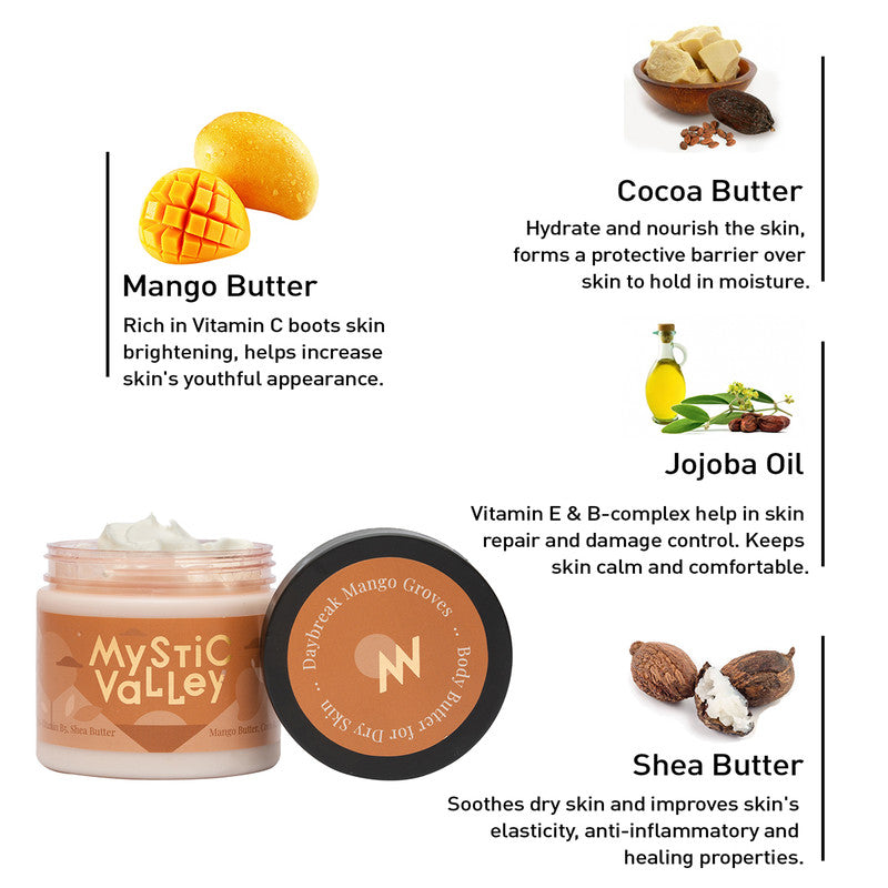 Mango Body Butter | Dry Skin | 180 g