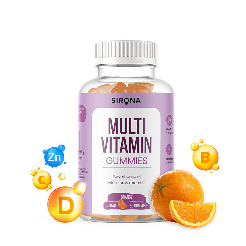 Multivitamin Gummies For Women | Orange | 30 Gummies