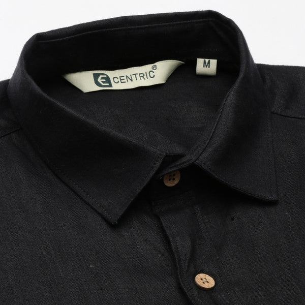 Formal Shirt For Men | Pure Hemp | Black