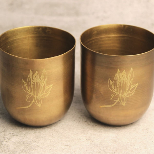 Brass Glass | Set of 2