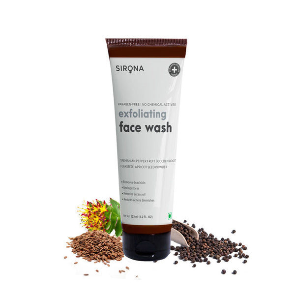 Exfoliating Face Wash | Reduce Blemishes & Fight Acne | 125 ml