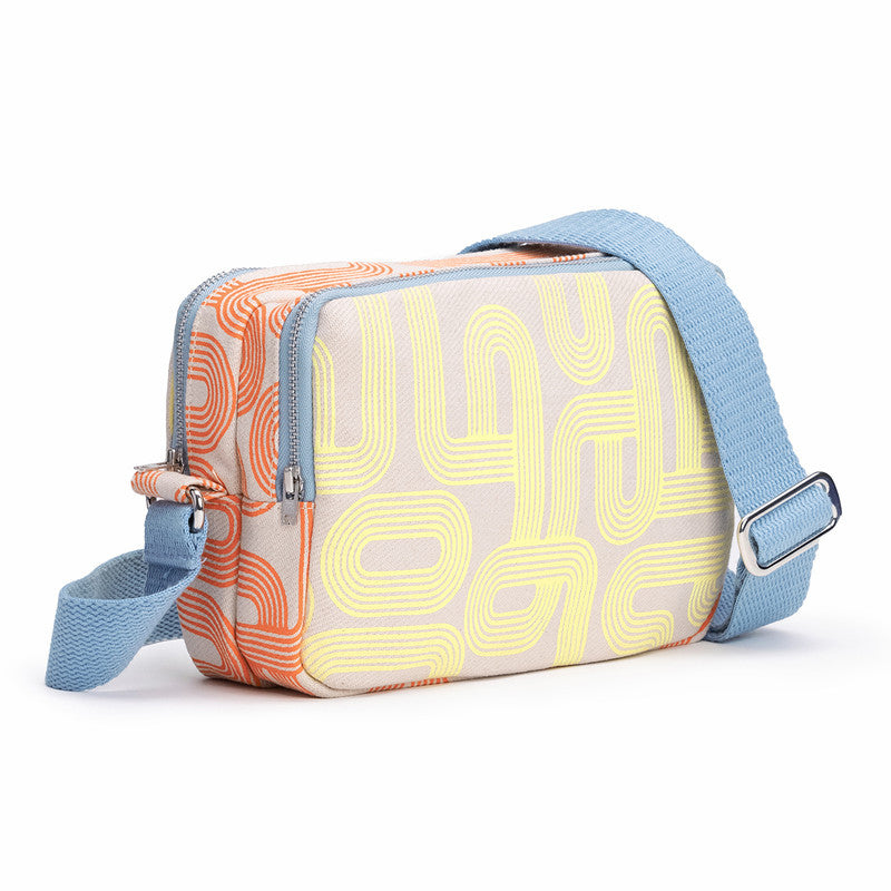 Cross Body Bag | Organic Cotton | Box Sling Bag | Unisex | Multicolour