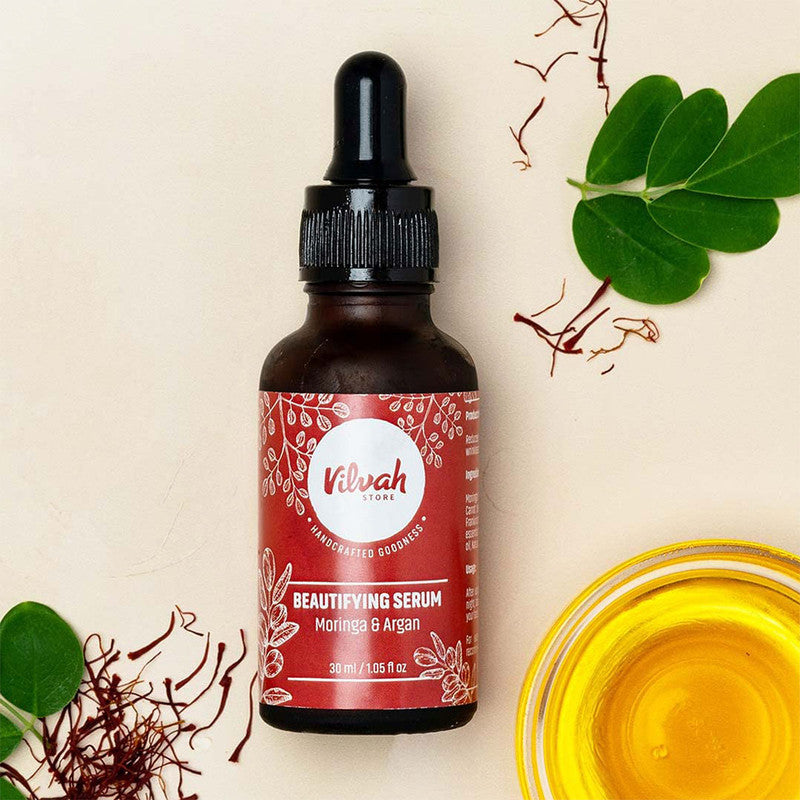 Moringa & Argan Face Serum | 30 ml | Skin Brightening