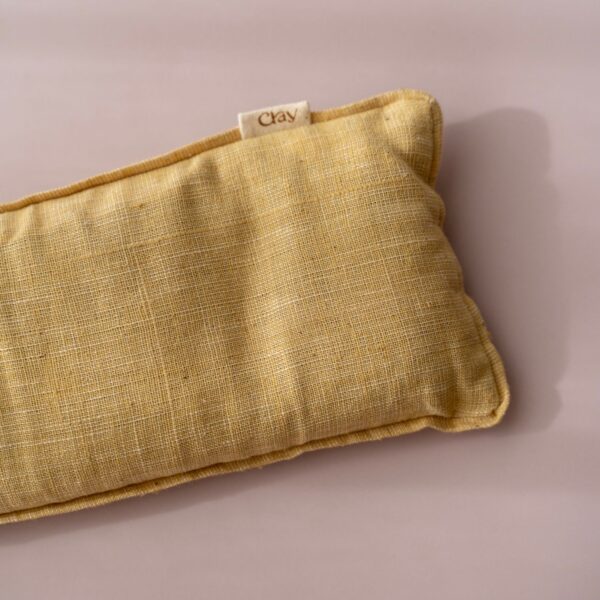 Aromatherapy Yellow Eye Pillow