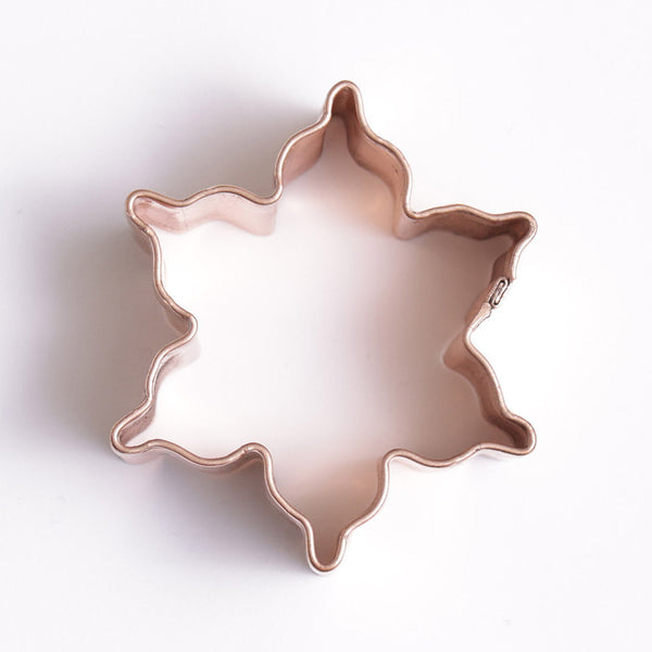 Copper Baking Mould | Snowflake | 4 inches