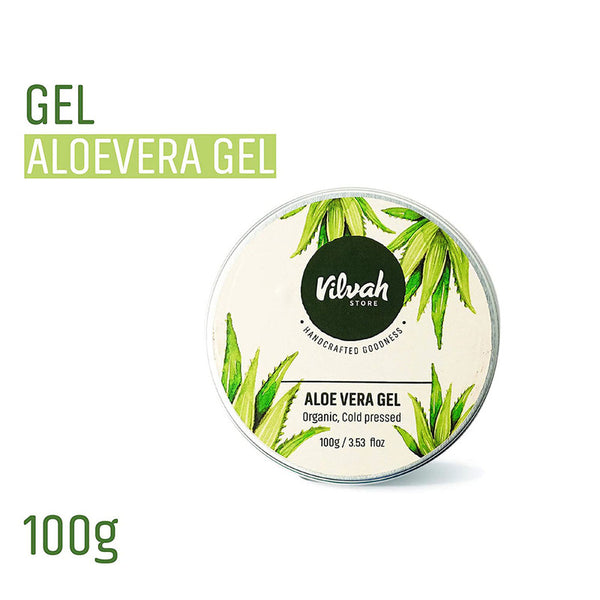 Organic Aloe Vera Gel | 100 g | Skin Hydration | Anti Acne