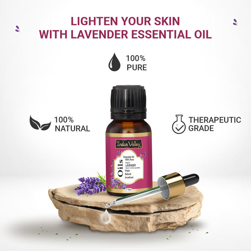 Lavender Essential Oil | Improve Skin Tone | 15 ml