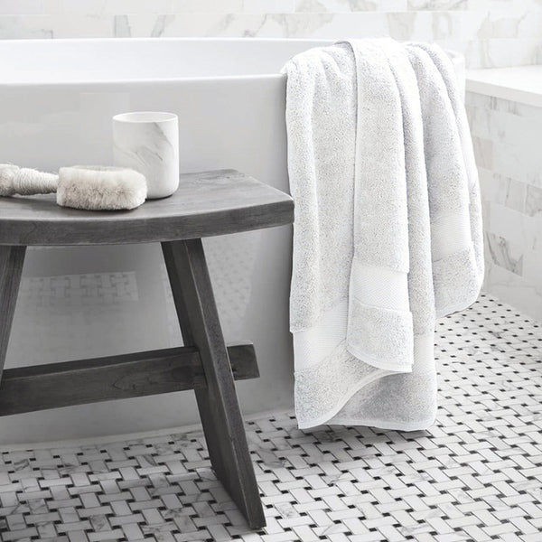 Organic Cotton Bath Towel | Super Soft | White