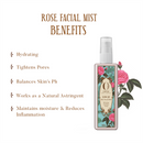 Rose Facial Mist | Tightens Pores | 50 ml