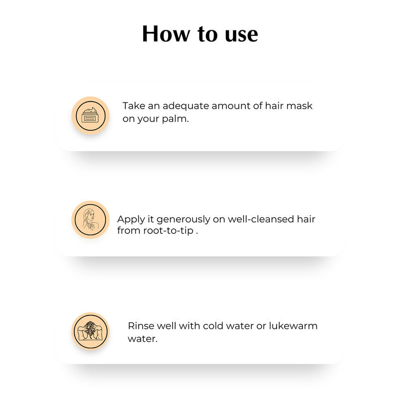 Hair Mask | Argan Repair | Reduces Hair Fall | 140 g