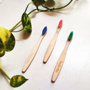 Natural Bamboo Kids Toothbrush