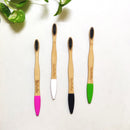 Natural Bamboo Toothbrush | Charcoal Bristles