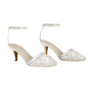 Vegan Cruelty Free Bridal Heels | White