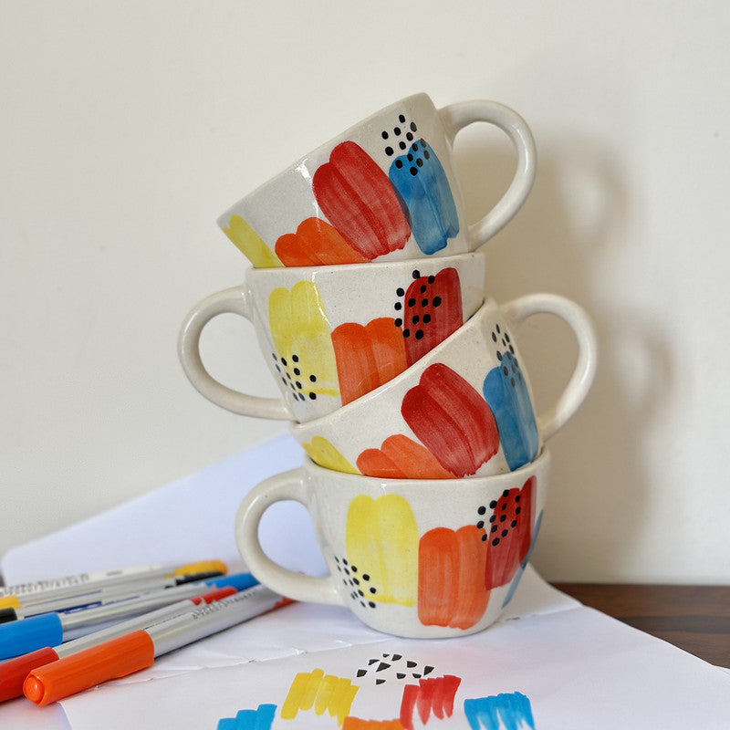 Ceramic Coffee Mug | 230 ml | Multicolour