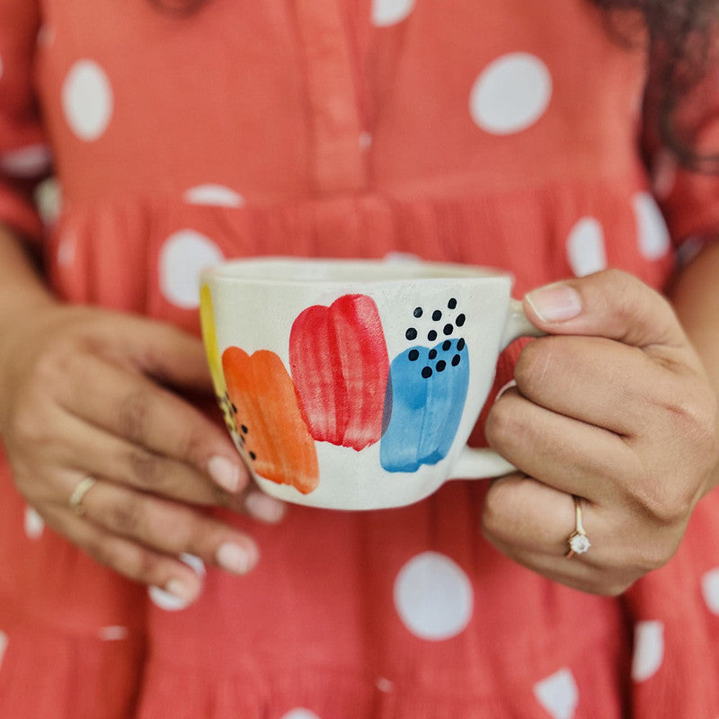 Ceramic Coffee Mug | 230 ml | Multicolour