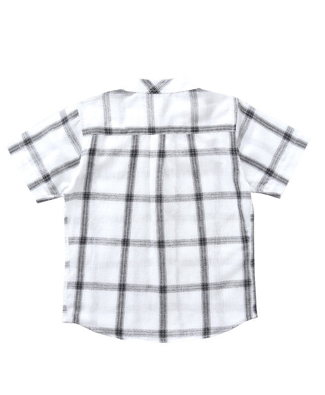 Boys Yarn Dyed Cotton Check Shirt