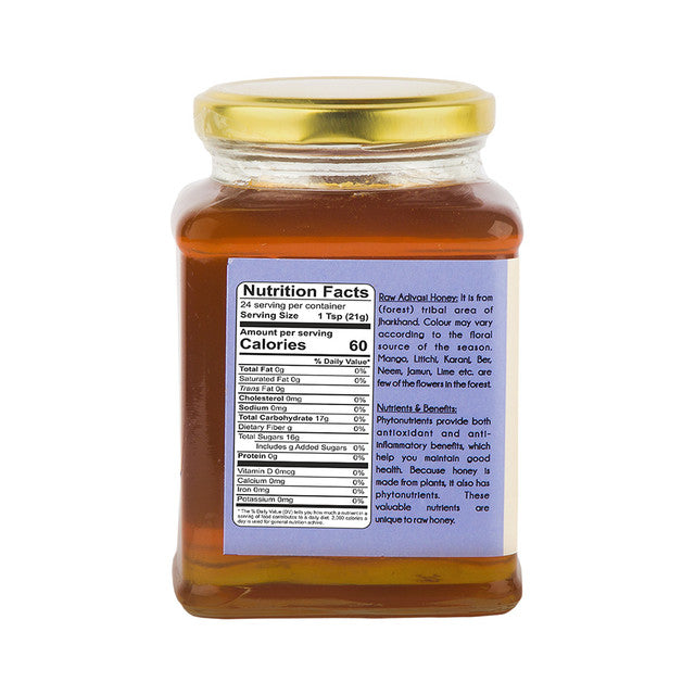 Natural Adivasi Honey | Boosts Immunity | 500 g