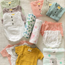Organic Cotton Muslin Baby Underwear | Yellow