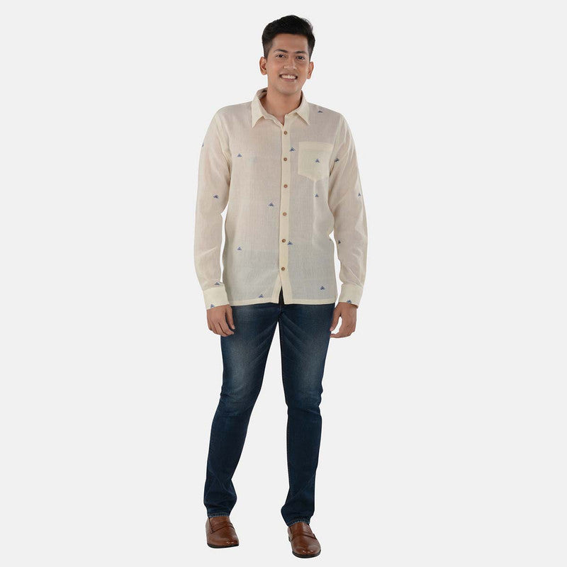 Kala Cotton Shirt | White