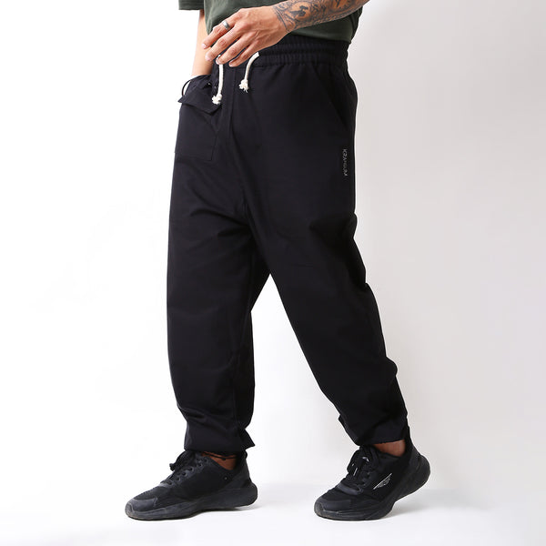 Harem Pants | Organic Cotton | Deep Black