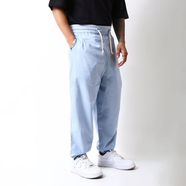 Harem Pants For Men | Organic Cotton | Aqua Blue