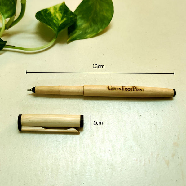 Bamboo Reusable Pens |  Eco Friendly| Return Gift| Corporate Gifting | Pack Of 2