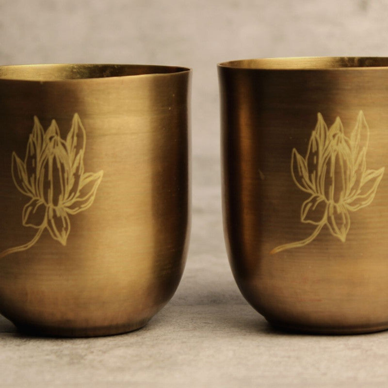 Brass Glass | Set of 2