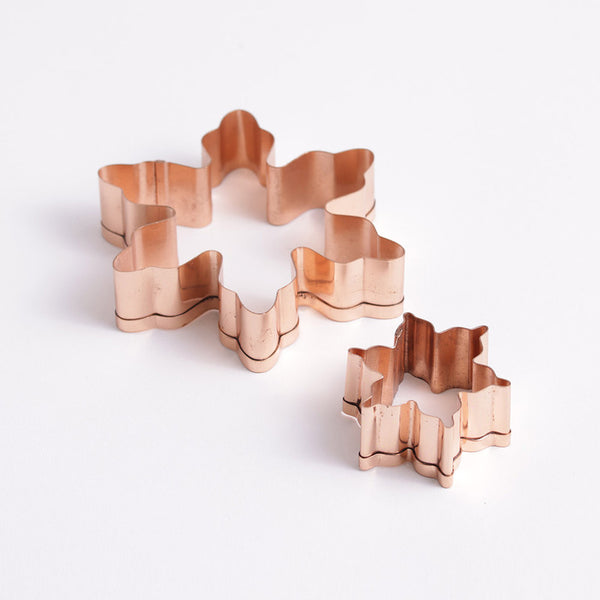 Copper Baking Mould | Snowflake | 2 inches