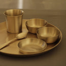 Kansa Dinner Set | Kansa Thali Set | Compact | Set of 6