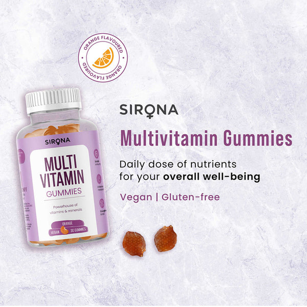 Multivitamin Gummies For Women | Orange | 30 Gummies