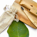 Natural Dental Kit | Bamboo Toothbrush & Neem Tongue Cleaner