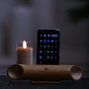 Mobile Stand & Speaker | Bamboo | Natural Acoustic Speaker