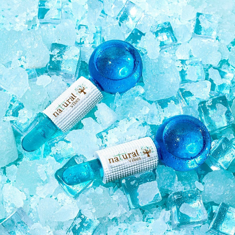 Ice Globes Facial Tool | Face Oil, Vitamin C Serum