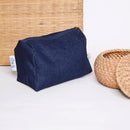 Travel Pouch | Upcycled Denim | Blue | Set of 3