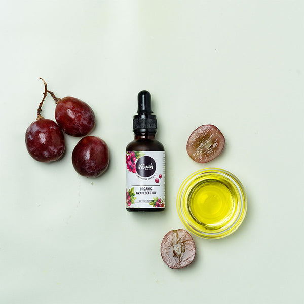 Grapeseed Oil | Cold Pressed | Hair Growth | Vitamin E | 30 ml