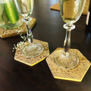 Natural Cork Coasters Set of 6