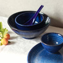 Stoneware Dinner Set | Indigo | 14 Pieces