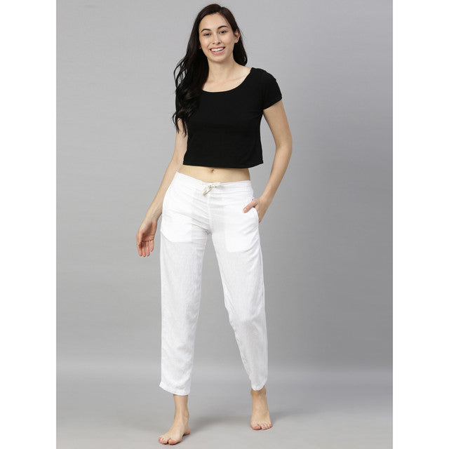 Hemp Lounge Pants | White.