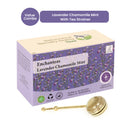 Lavender Chamomile Mint Tea With Stainless Steel Telescopic Infuser | Boosts Immunity | 20 Bags