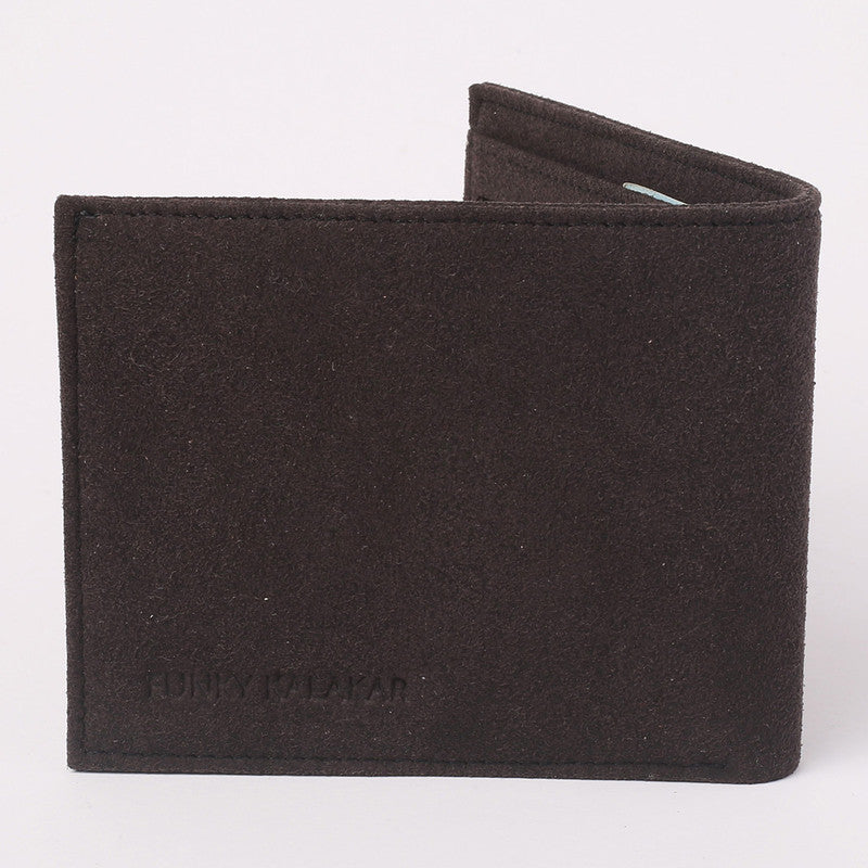 Recycled Leather Wallet | Handmade | Black